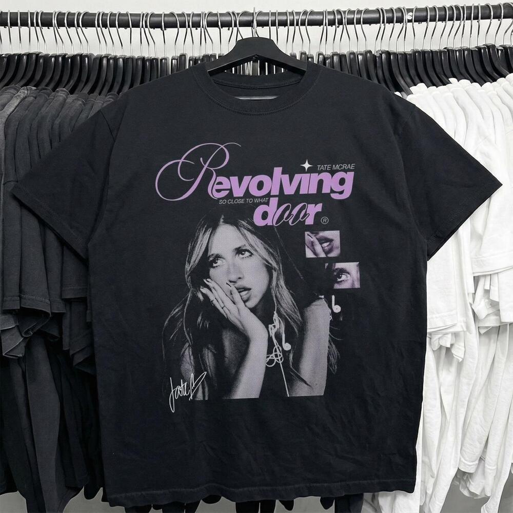 Black Tate Mcrae Revolving Door Tour Tee